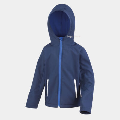 Kids Performance Softshell Waterproof Hoodie Thumbnail